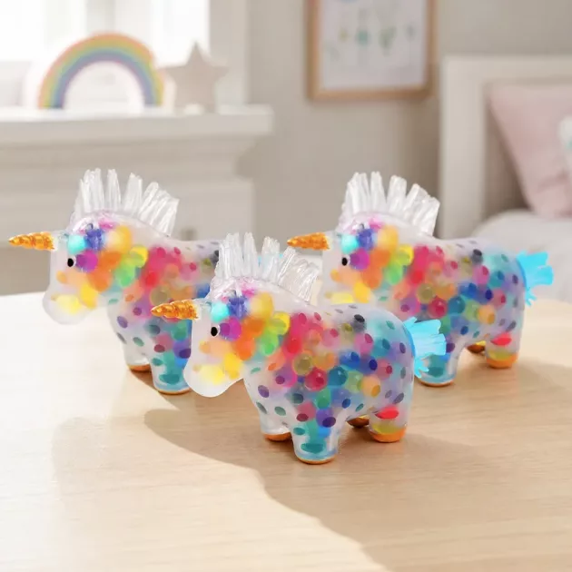squishy toy, squeeze toy, stress relief toy, squishy unicorn, unicorn stress balls