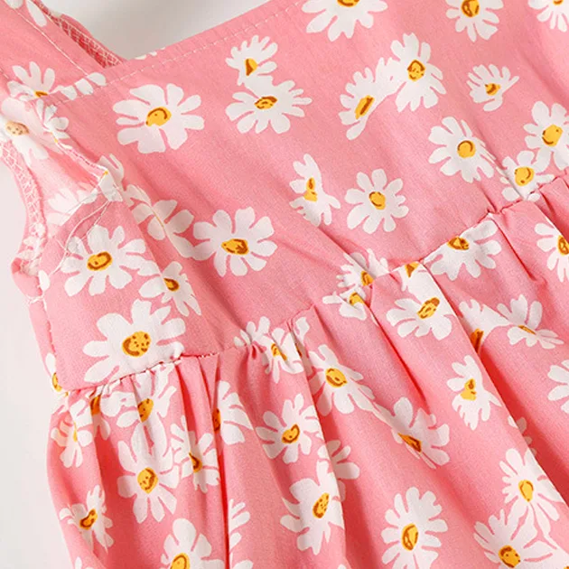 floral dress, baby dress, sleeveless dress