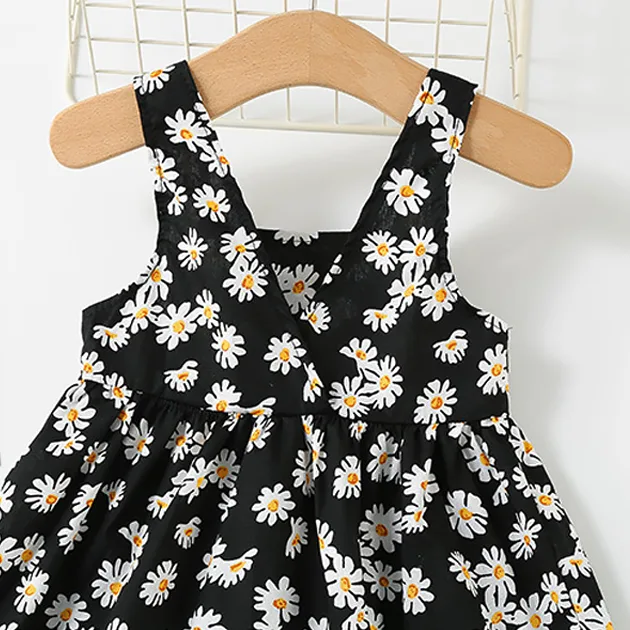 floral dress, baby dress, sleeveless dress