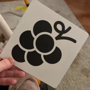 Ricevute Carte di Contrasto Visivo in Bianco e Nero dalla cliente S***e.