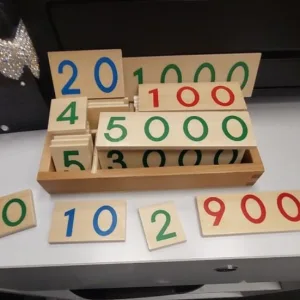 Ricevuto Carte Numeri in Legno per l'apprendimento della matematica dal cliente A****e.