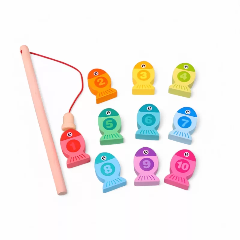 magnet fishing toy, number fishing