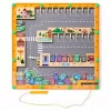magnetic maze, magnetic alphabet maze, alphabet maze