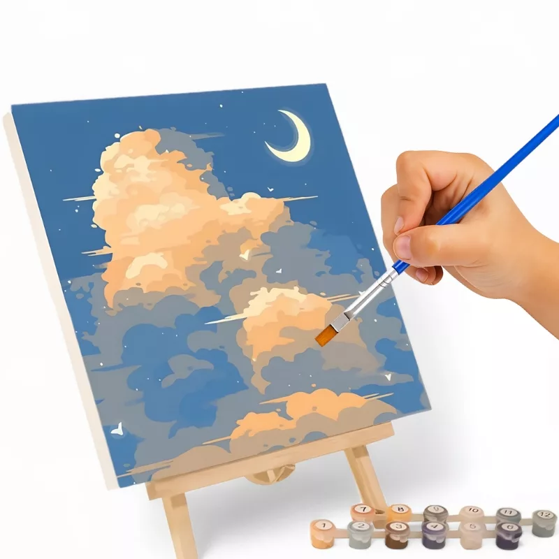 painting by numbers, diy paint by numbers, colour by numbers