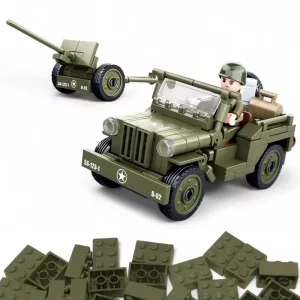 Auto Militare Giocattolo Blocchi da Costruzione