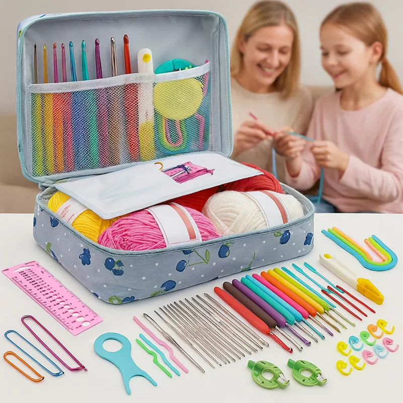 crochet kit, crochet starter kit, woobles crochet, woobles crochet kit, crochet kits for beginners