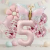 birthday party decor, birthday balloon, dinosaur balloon, number ballon