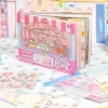 pre cut sticker book, sticker album