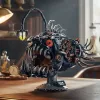 lantern fish building blocks, sea creature assembly toy