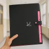 coloured file folder, file organiser, folder with pockets. a4 folder