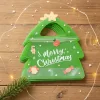 christmas seal bag, christmas gift pouch