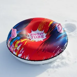 inflatable snow sled, snow tube, inflatable snow tube, winter tube, snow sliding