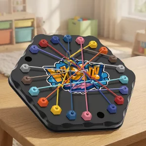 Gioco Puzzle di Nodi di Corda Intrecciata per Bambini