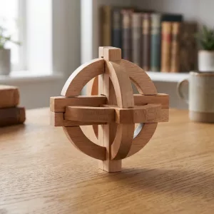 Puzzle Rompicapo Globo in Legno