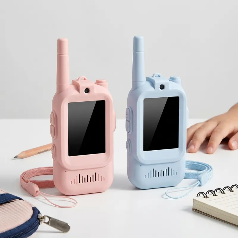 2 pz Video Walkie Talkie Ricetrasmittente Giocattolo per Bambini