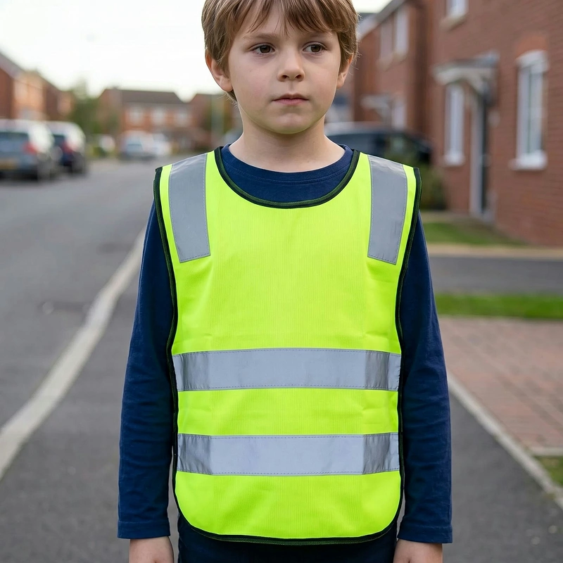 Gilet di Sicurezza Riflettente per Bambini