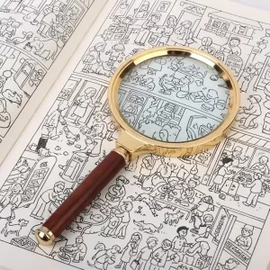 Lente d'Ingrandimento Vintage Portatile per Bambini