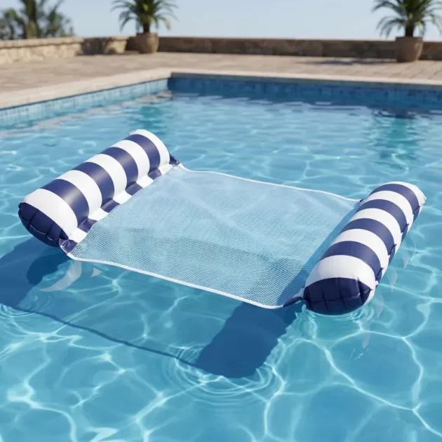 floating pool beds, inflatable pool bed
