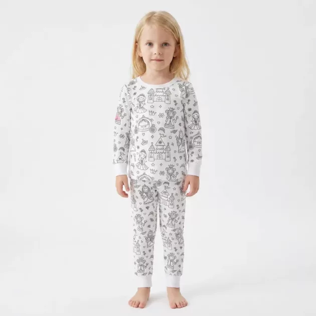 colorable pajama set