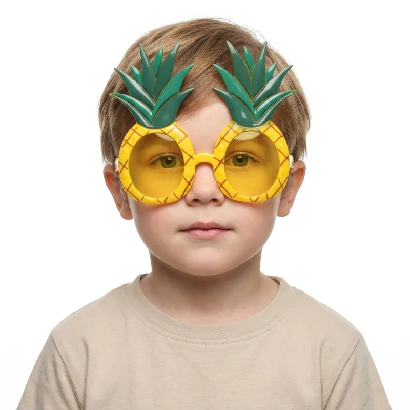 Occhiali da sole a forma di frutta carini per bambini