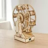 3d wooden puzzle, ferris wheel building blocks