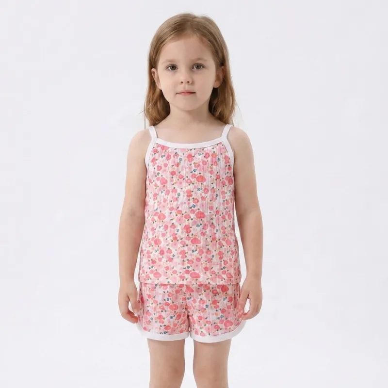 shorts and top set, tank and shorts pajama set