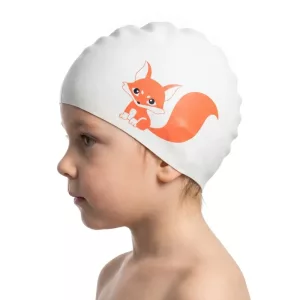 Simpatica cuffia da nuoto in silicone per bambini