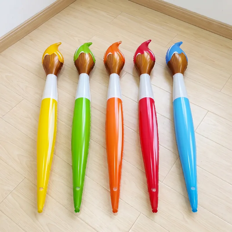 Set da 5 palloncini giganti a forma di pennello per feste