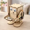 diy wooden robot
