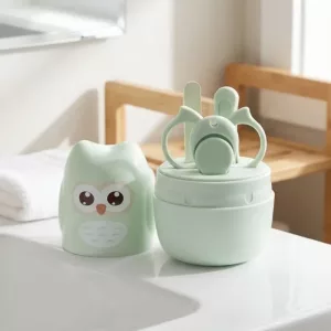 Kit per la cura delle unghie del bambino in acciaio inossidabile
