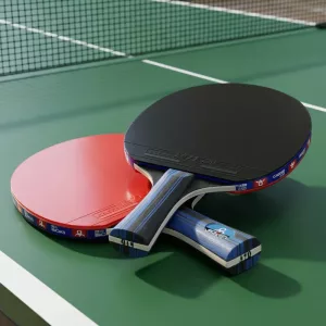 Set da 2 racchette da ping pong per bambini