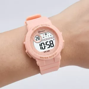 Orologio da polso digitale LED impermeabile per bambini