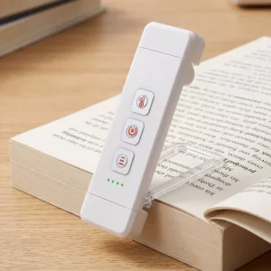 Luce da libro USB a clip per bambini