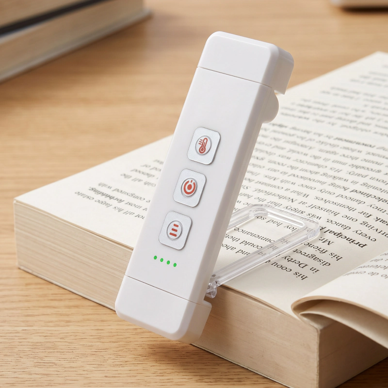Luce da libro USB a clip per bambini