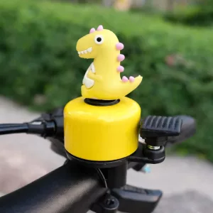 Campanello da bicicletta in metallo con simpatico drago per bambini
