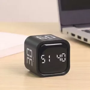 Cubo timer LED per la produttività con sensore di gravità a capovolgimento per bambini
