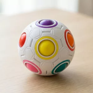 fidget ball puzzle, magic rainbow ball, rainbow puzzle ball, fidget rainbow ball magic, cube rainbow ball