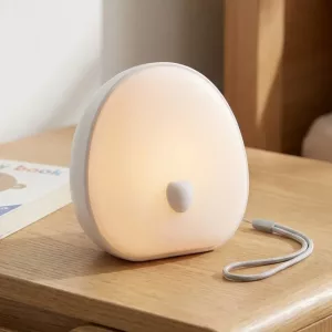 Dispositivo portatile compatto per rumore bianco con luce notturna RGB e suoni rilassanti