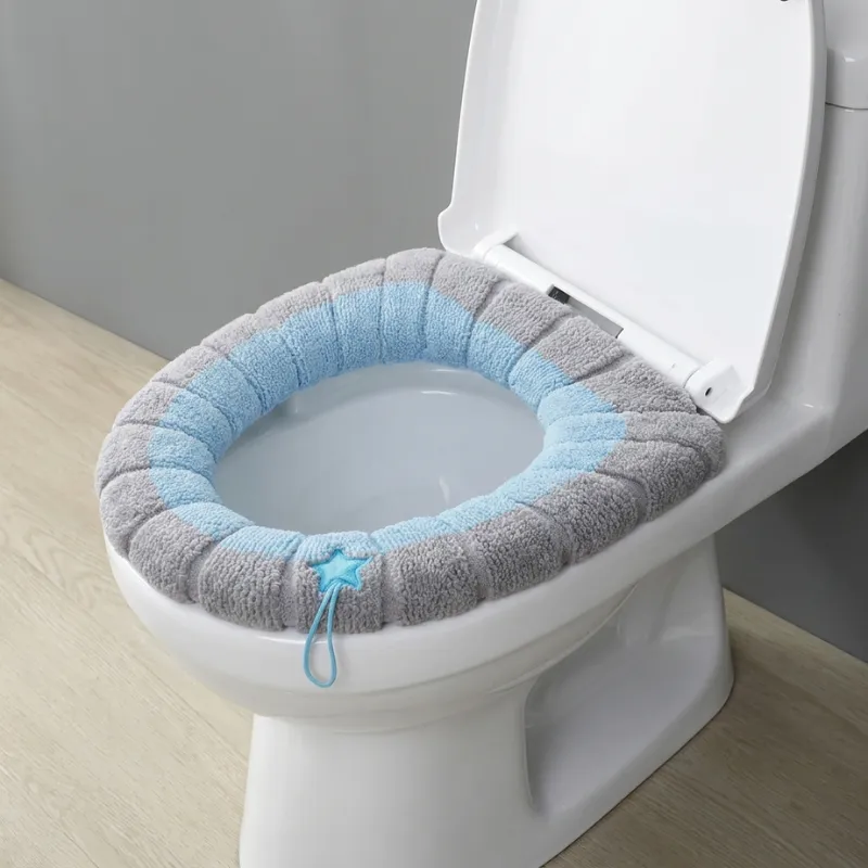 Calda Copertura Invernale in Morbido Peluche per Sedile WC per Bambini