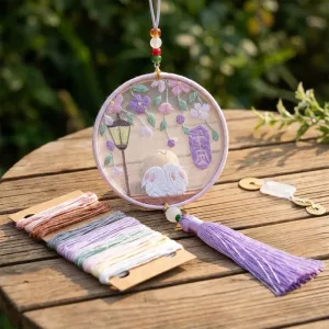 diy embroidery kit, embroidery kit with hoop, embroidery hoop kit, embroidery diy art kit, diy punch needle kit