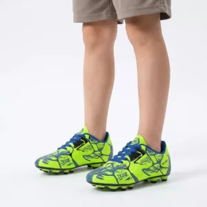 Scarpe da calcio colorate per bambini, sneakers ultraleggere con tacchetti