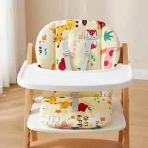 Cuscino morbido traspirante in cotone per seggiolino e passeggino per bambini