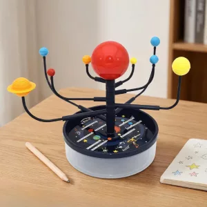 Modello del sistema solare fai da te educativo per bambini