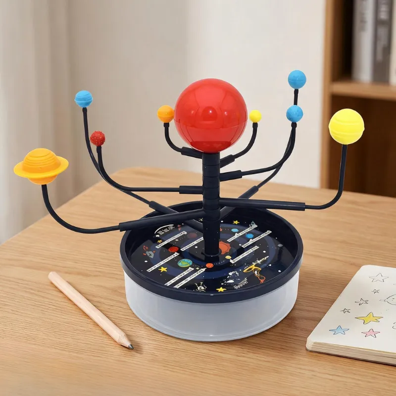 Modello del sistema solare fai da te educativo per bambini