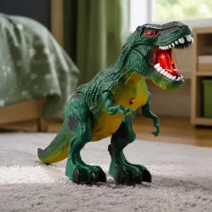 Giocattolo elettronico dinosauro camminante per bambini