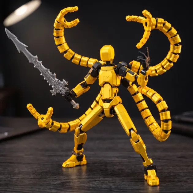 3d printed robot toy