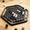 black chess set, wrestle chess
