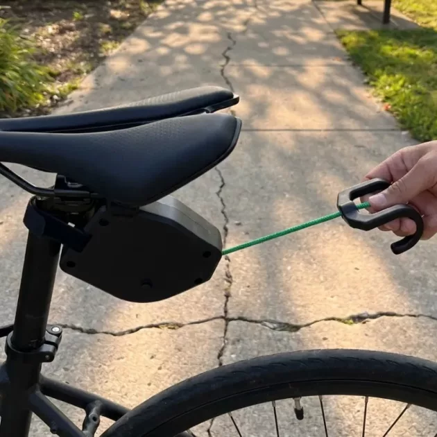 bicycle tow rope, retractable bike tow rope