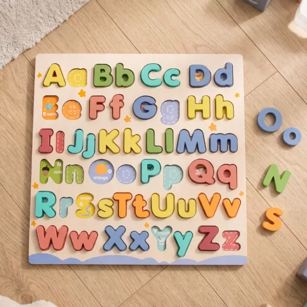 abc puzzle board, abc wooden puzzle board